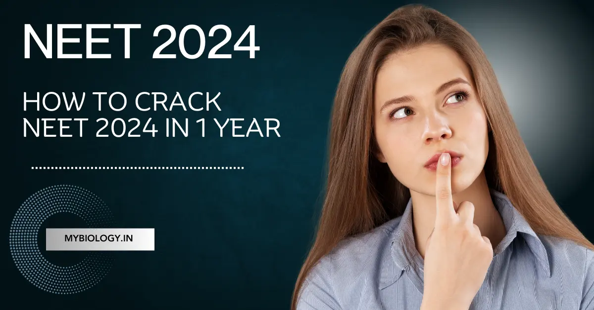 How to Crack NEET 2024 in 1 Year